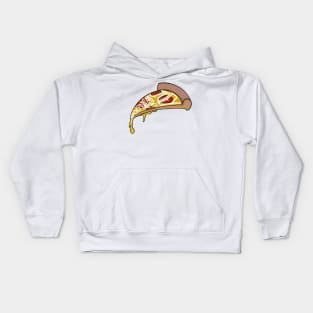 Joey loves pizza Kids Hoodie